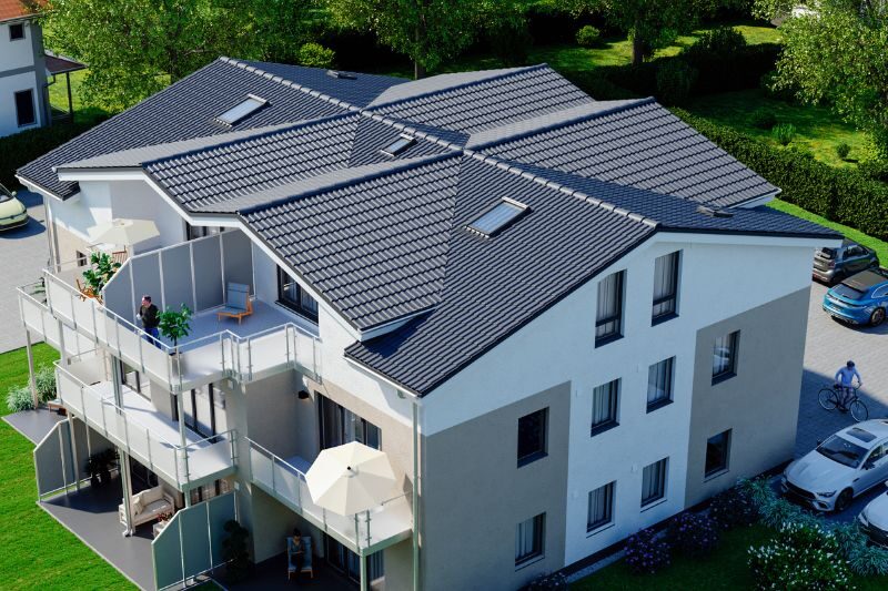 Visualisierung der Balkone