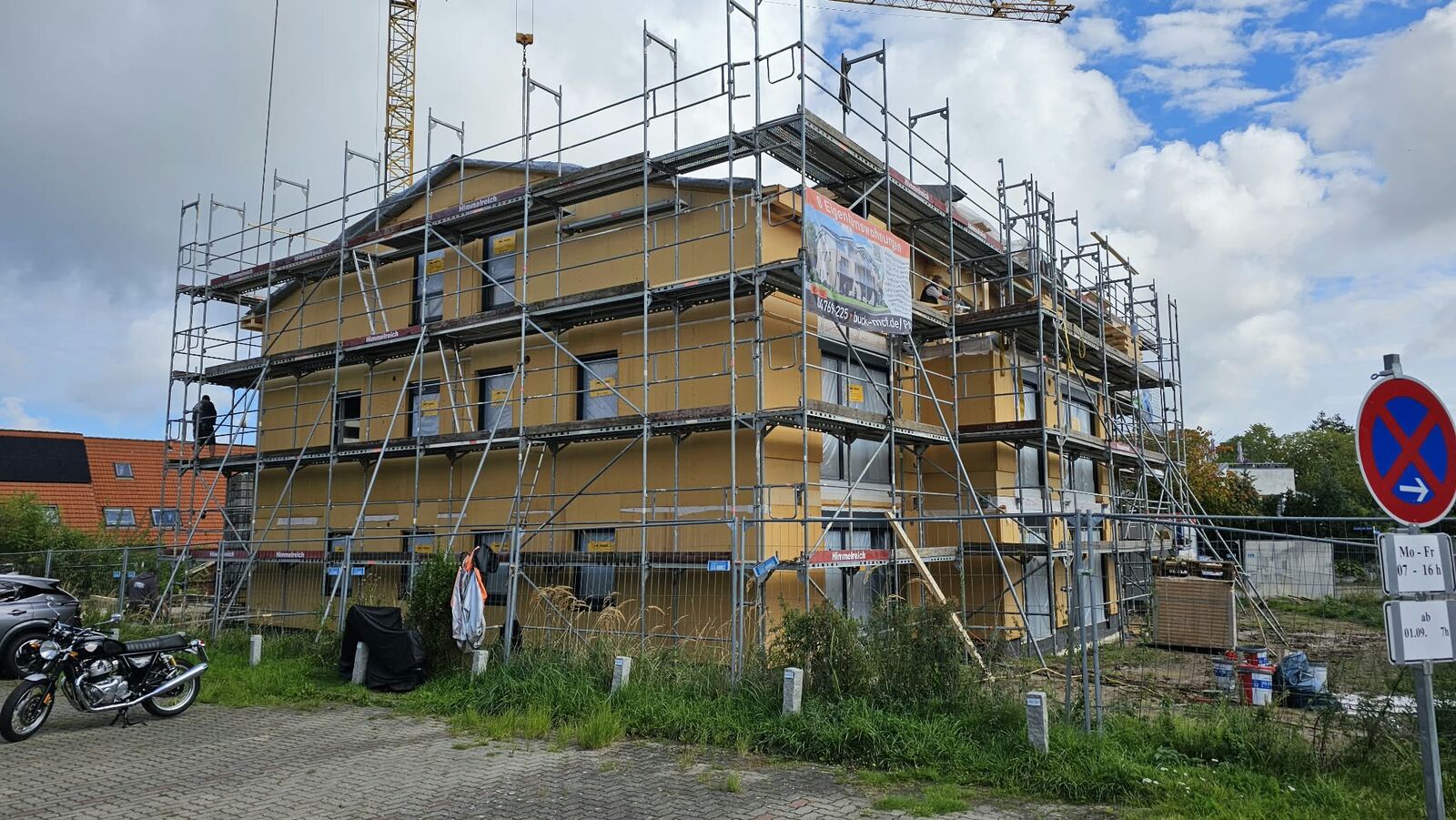 Rohbau von Südwesten